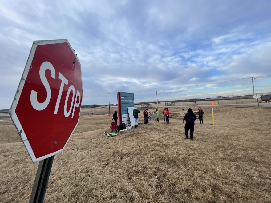 "Prairie Watch Dogs" outside of the Bell Bowl Prairie