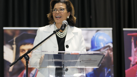 Dr. Kim Hunter Reed, the commissioner of higher education, cited the demand for a program to help Louisiana residents obtain associate degrees.