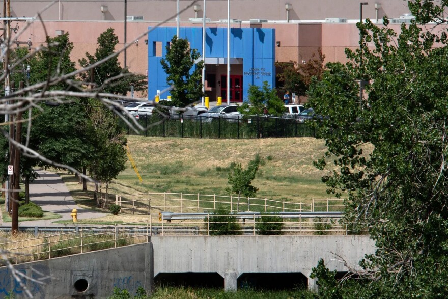 The Geo Corporation ICE detention center as seen Tuesday, July 15, 2025, in Aurora, Colorado.