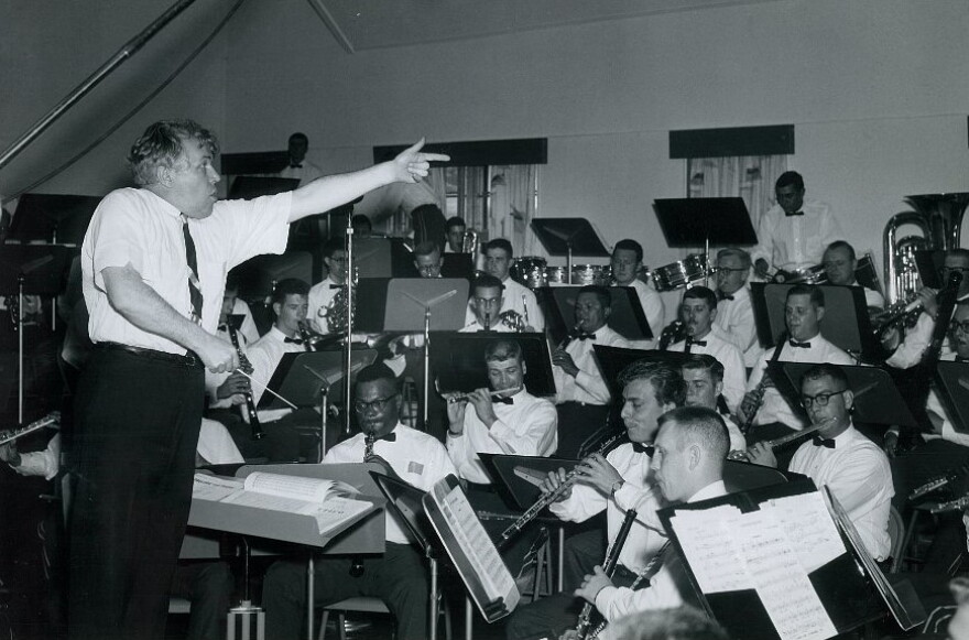 Vaclav Nelhybel, conducting