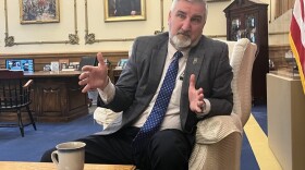 Gov. Eric Holcomb talks about the proposed IEDC pipeline and whether he’ll endorse anybody for governor in 2024.