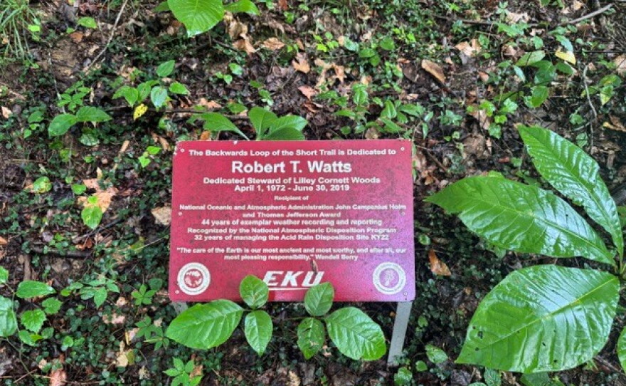 EKU owns and manages Lilley Cornett Woods.