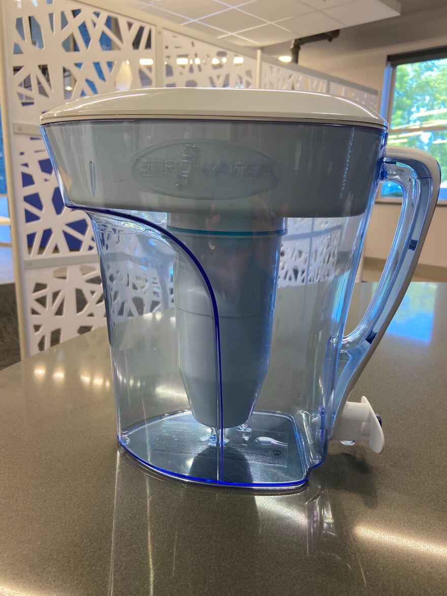 An arsenic filter pitcher