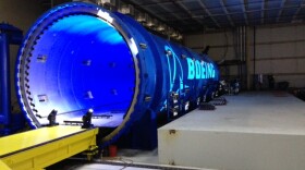 Autoclave at new Boeing commerical airline parts facility in St. Louis