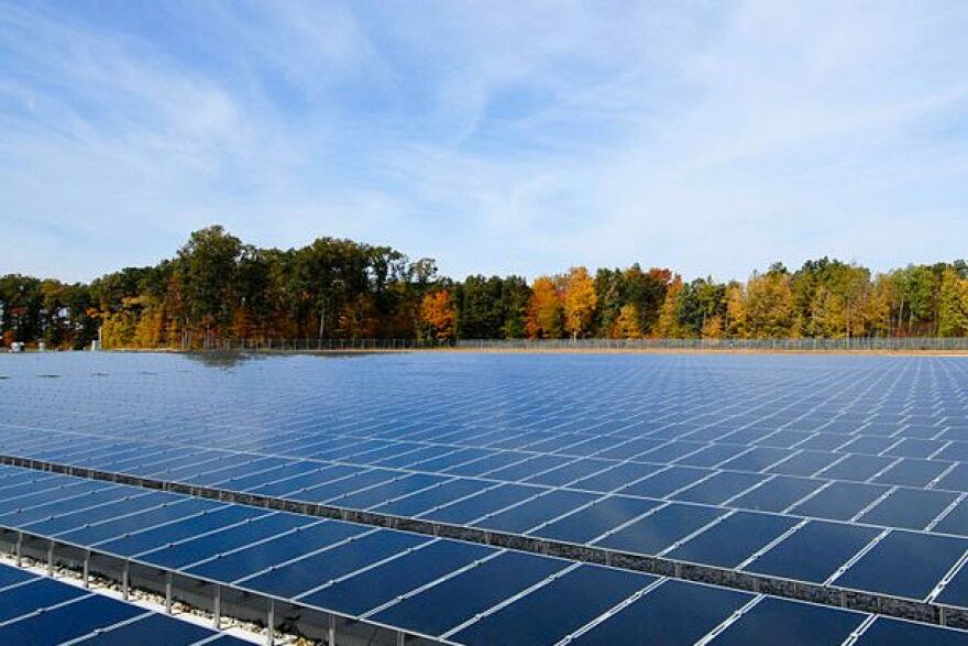 National Guard solar field