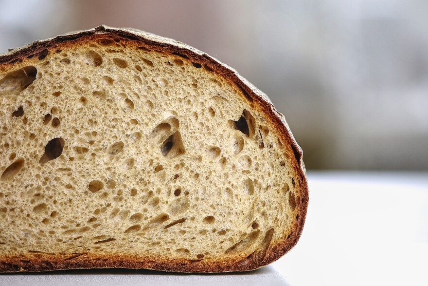 A picture of a loaf of bread.