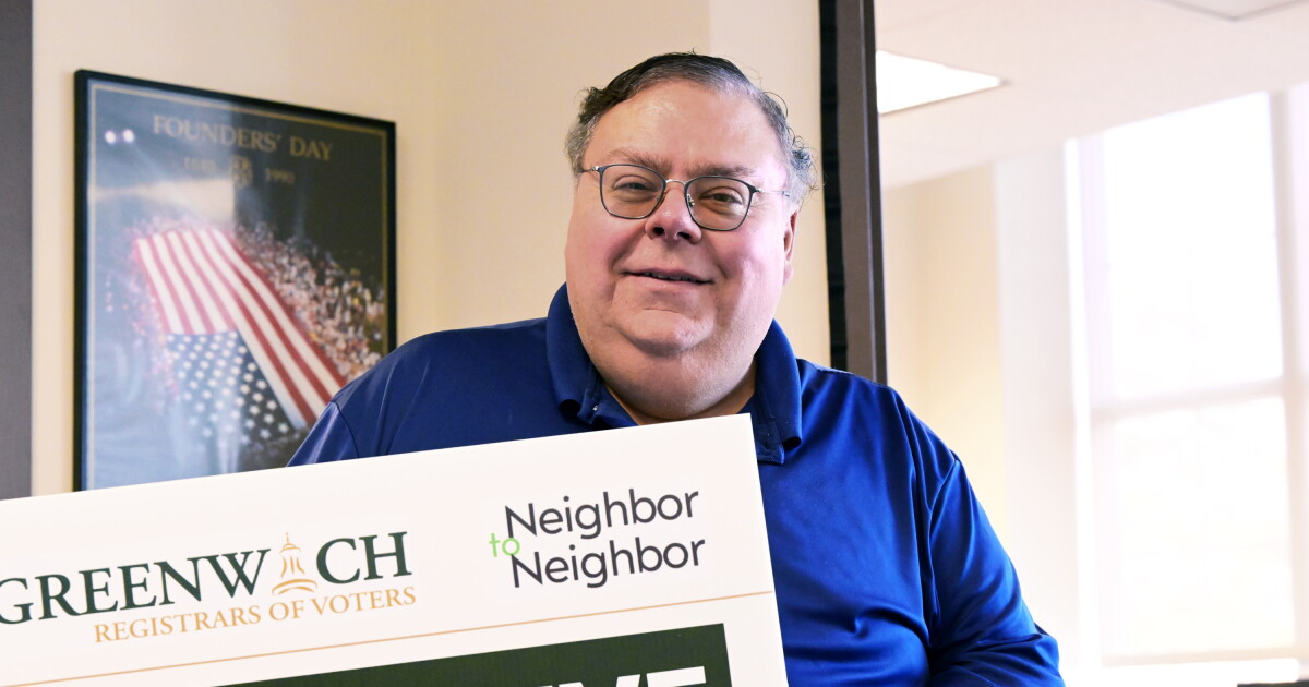Greenwich voters cast ballots and donate food at the polls