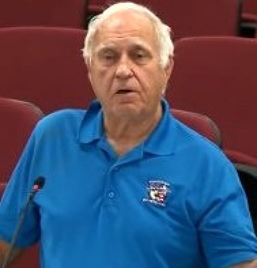 Glen Gibellina is running against current Commissioner Mike Rahn.