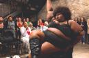 Performer at Noulin Noir: Where ball meets burlesque