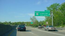 M-14 West at Exit 3 - Business U.S. 23 -Downtown Ann Arbor.