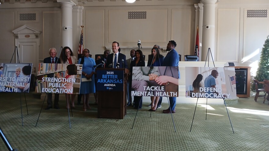 Democratic Rep. Andrew Collins talks about democrats legislative priorities in 2025.