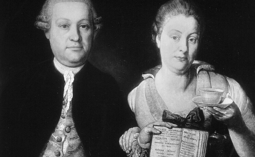 Leopold Auenbrugger (here with his wife, Marianne) is regarded as one of the founders of modern medicine, having applied the idea of detecting disease by sound.