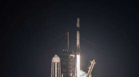 SpaceX's 25th cargo mission for NASA launches from Kennedy Space Center. Photo: Brandon Moser/WMFE