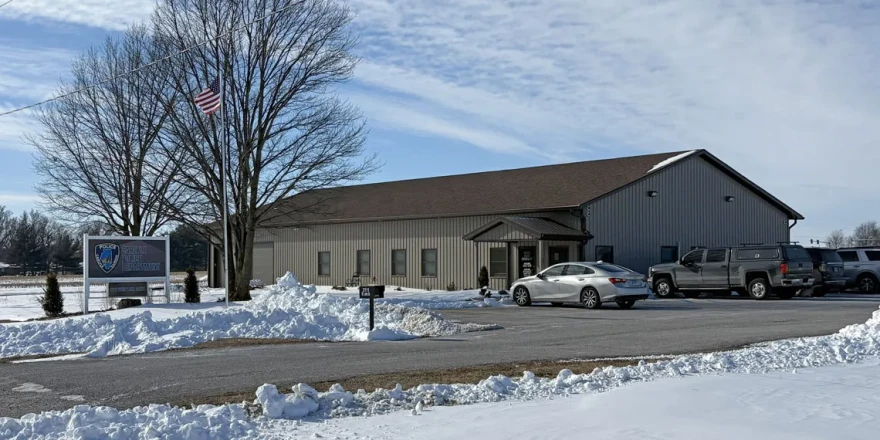 The police department in Carlyle, Illinois, as seen on Friday, Jan. 30, 2026.