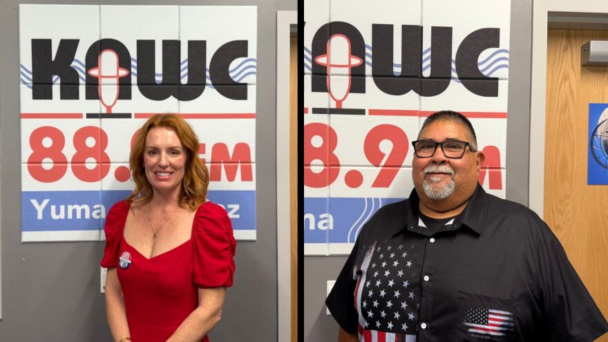KAWC spoke with Yuma Councilwoman Carol Smith, who is running for re-election, and new candidate Ron Van Why.
