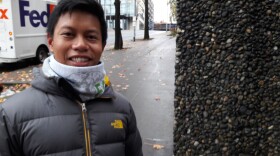 Wilmer Dueño missed a brief Sounders rally in Seattle but he'll be cheering during the MLS final.