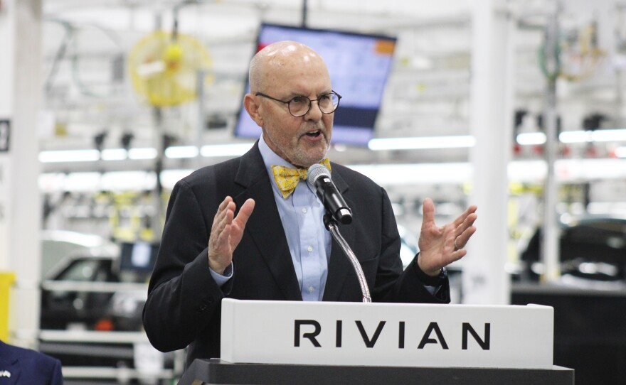 Highlights from Gov. JB Pritzker's visit to the R2 plant in Normal on Tuesday, May 19, 2026.