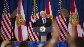 Vice President Mike Pence. Photo: Daylina Miller, WUSF Public Media