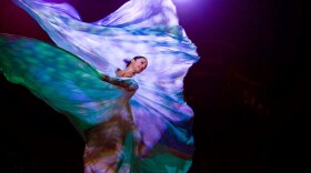 Former PNB dancer Ariana Lallone at Teatro Zinzanni.