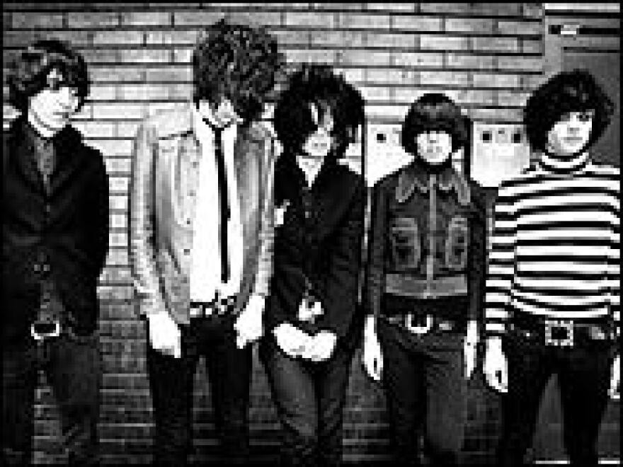 The Horrors' members unleash a blast of chaotic garage-punk suitable for seedy clubs and Halloween parties.