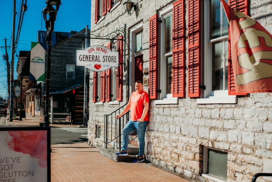 Jon Henry is a Virginia Fresh Match partner and the owner of Jon Henry General Store in New Market.
