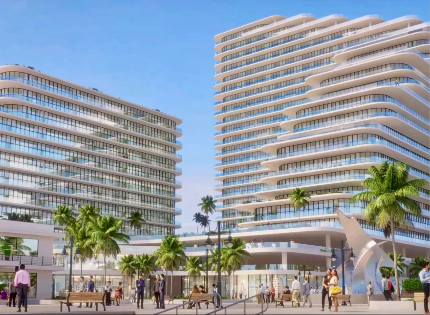 Sonnenblick Development proposes two hotels and an aquarium on the Riviera Beach waterfront.