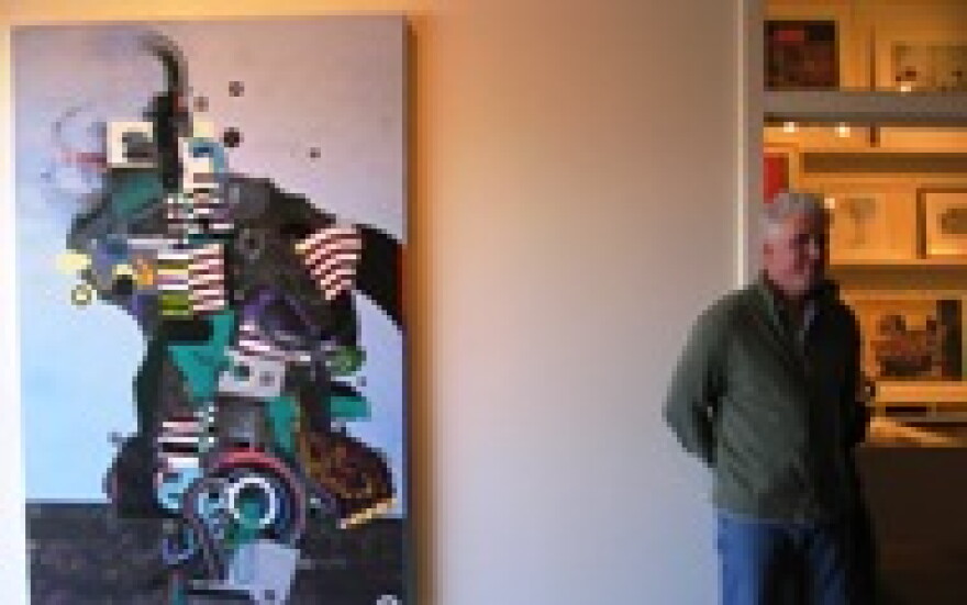 Dolphin Gallery owner John O'Brien