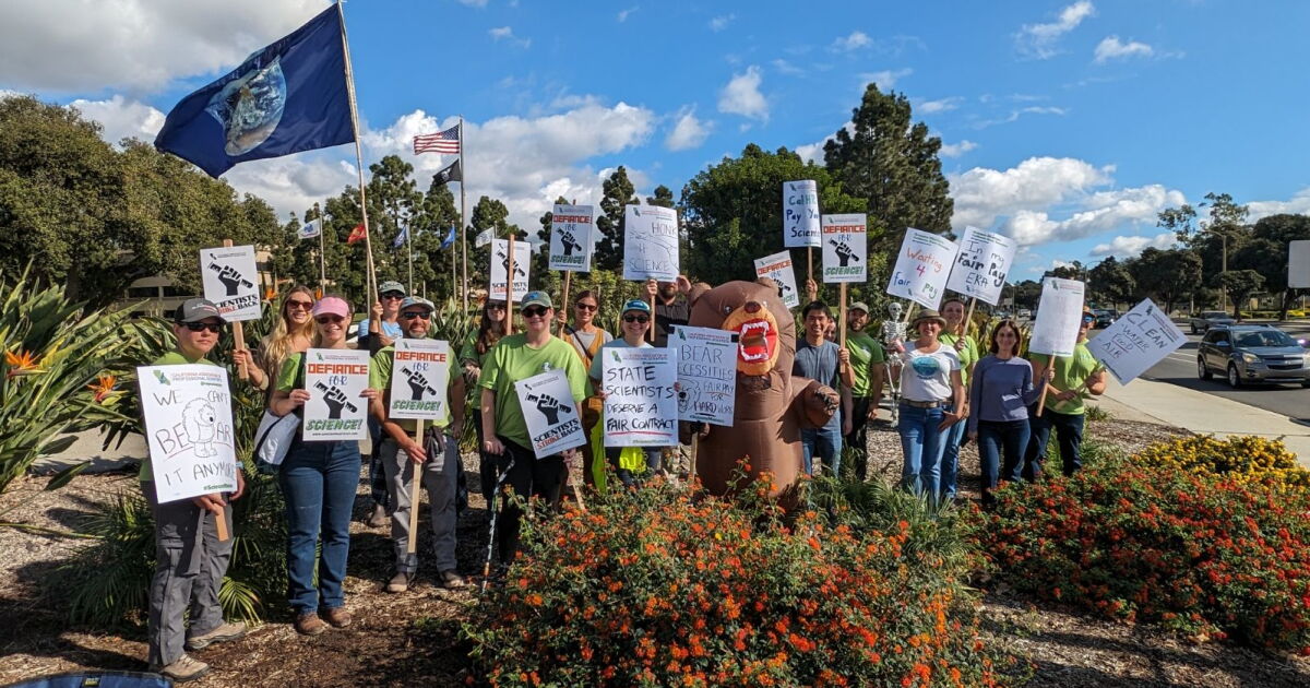 State scientists based in Ventura County join the picket line | KCLU