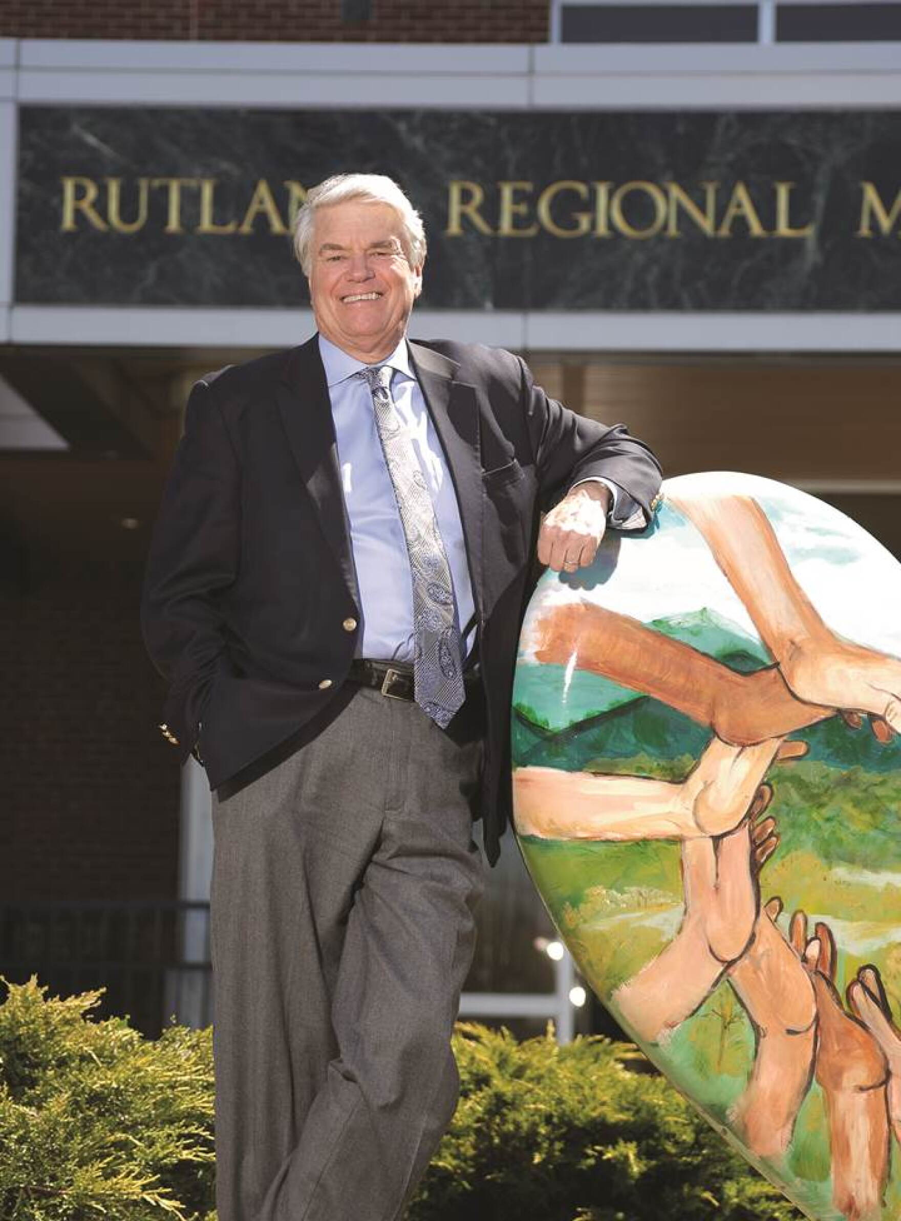 Former longtime President and CEO of Rutland Regional Medical Center ...