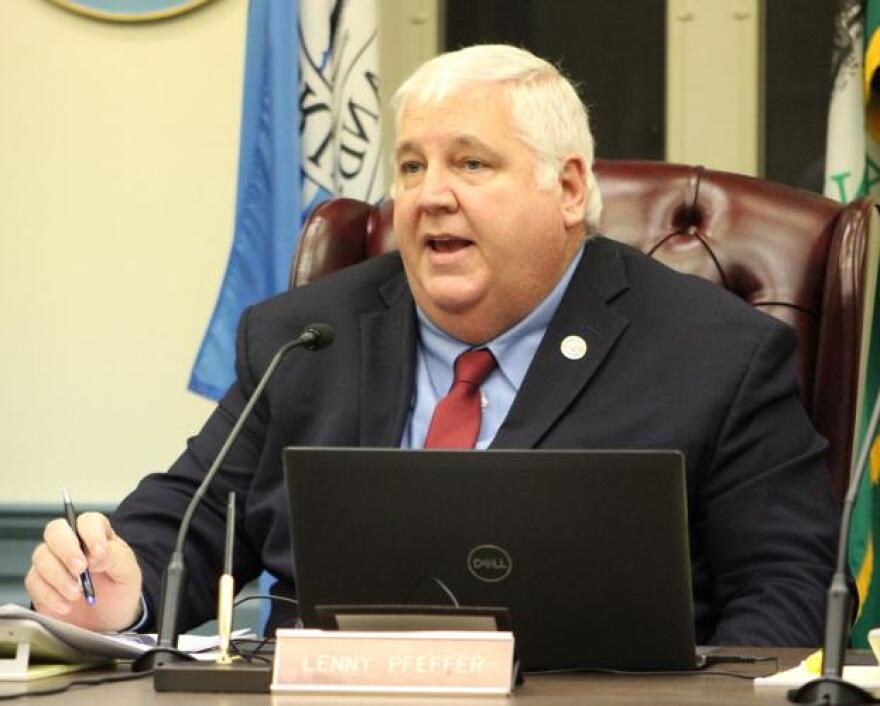 Dorchester County Council president Lenny Pfeffer