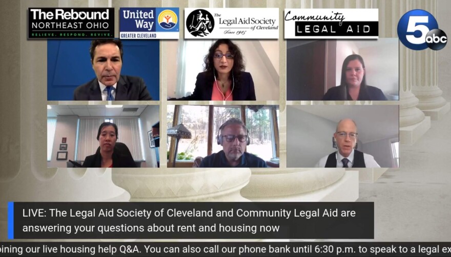 The Legal Aid Society of Cleveland and United Way 211 teamed up to answer rent assistance questions, live on Facebook and Twitter on Oct. 26, 2020.