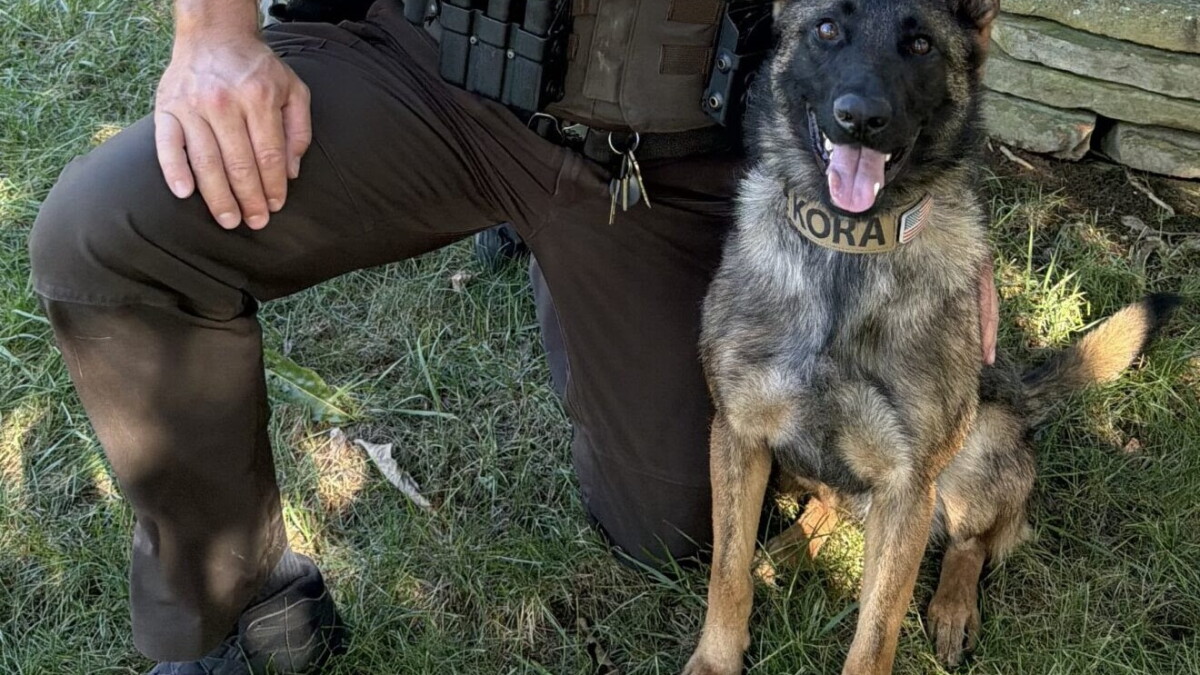 Sheriff's Office Welcomes New K-9