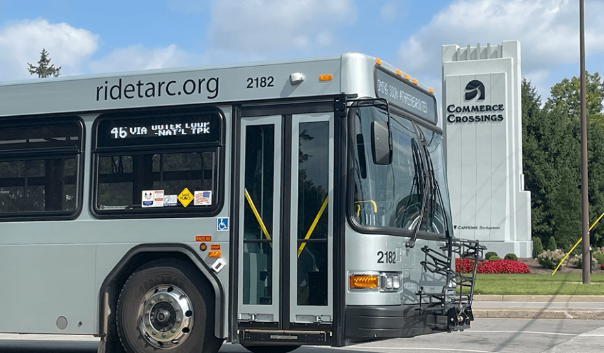 TARC buses on Route 46 will pass through the Commerce Crossings business park in southern Jefferson County.