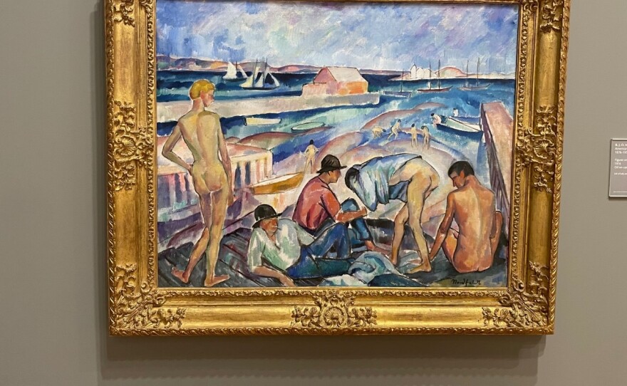 B.J.O. Norfeldt ("Figures on the Beach, Provincetown"), 1916