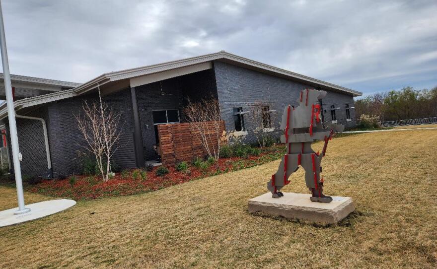 Fire Department art at east Tulsa station 33