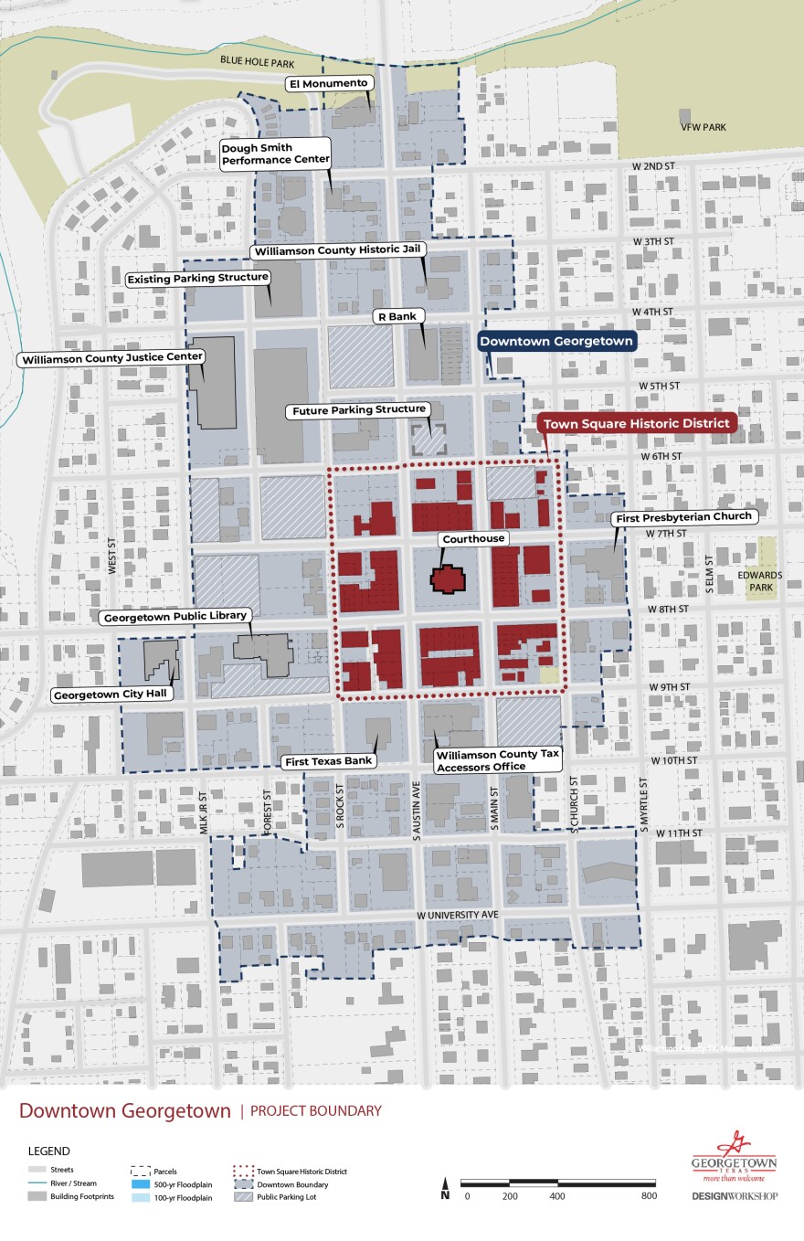 The City of Georgetown first developed its downtown master plan in 2003. Since then, it has been updated once — in 2014.