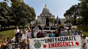 Madison's was one of nine rallies around that state Monday to punctuate international Climate Emergency Day.