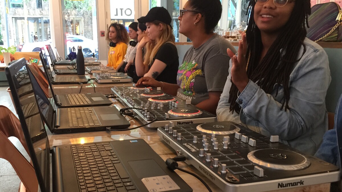 All-Women Class Helps Create New Crop Of DJs In Miami | WLRN