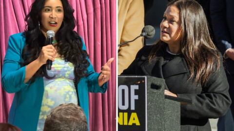 From left, Democrat Clarissa Cervantes and Republican Assembly woman Leticia Castillo. Cervantes and Castillo are running against one another in the race for California's 58th Assembly District seat.