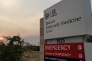 Banner University Medicine hospital emergency sign