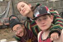 From left, Caleb Snell, Haley Rodriguez, and Justin Wright.