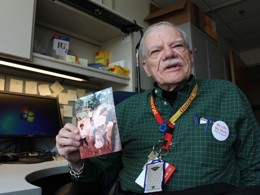 Bob Hall was one of the earliest patients to be interviewed for the My Life, My Story program at the VA hospital in Madison, Wisc. "I'd never experienced something like that in a hospital before," Hall says.