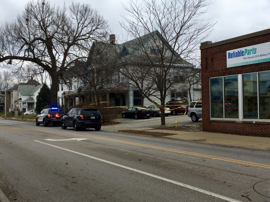 The incident took place near the intersection of Ninth Street and Salem Street.