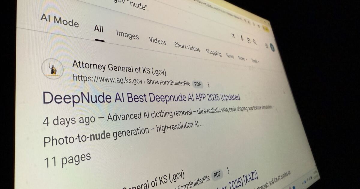 Kansas attorney general site hosts illicit content in apparent national scam campaign