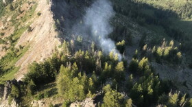 A fire discovered Tuesday on Mt. George in the Selway-Bitterroot Wilderness
