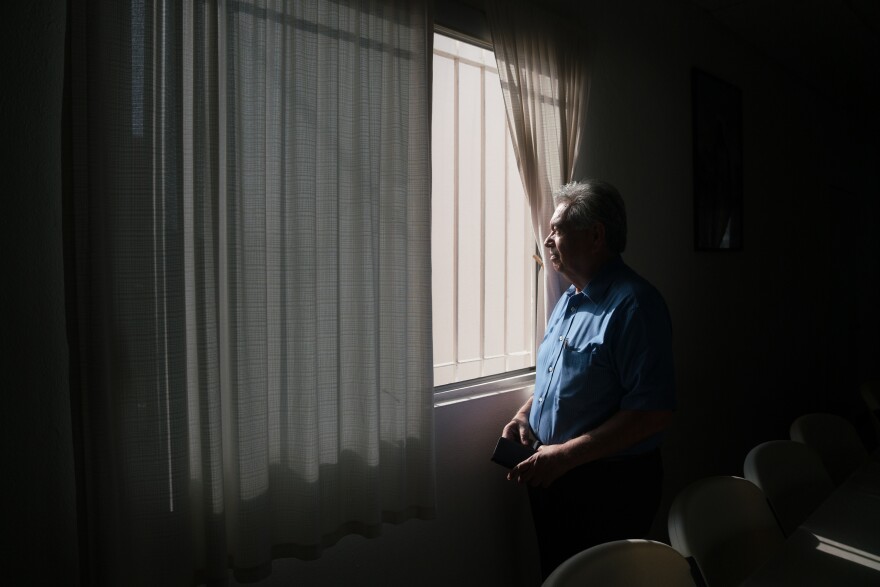 Juan Antonio Sierra Vargas has been a volunteer at La Casa del Migrante for almost a decade.