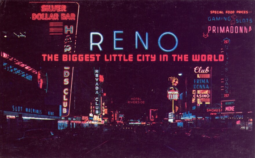 The Reno Arch in the 1960s. 