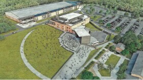 Conceptual drawing of the proposed events venue