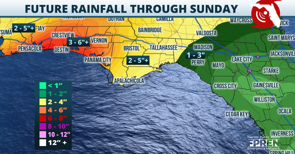 Risks for severe storms and flooding in Panhandle Friday into this ...