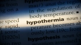 hypothermia word in a dictionary. hypothermia concept, definition.